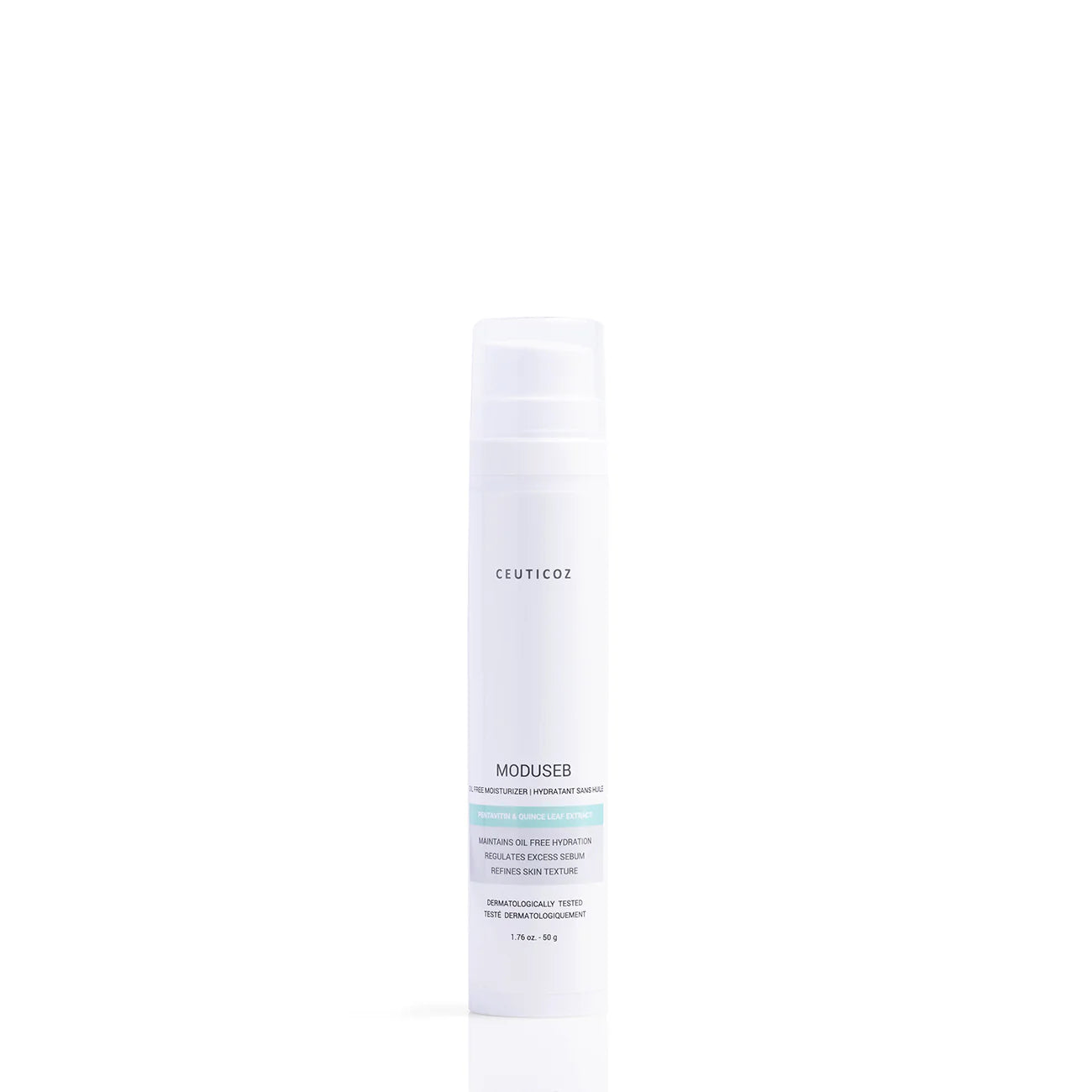 Ceuticoz Moduseb Moist Oil-free Moisturiser controls excess oil and sebum, hydrates