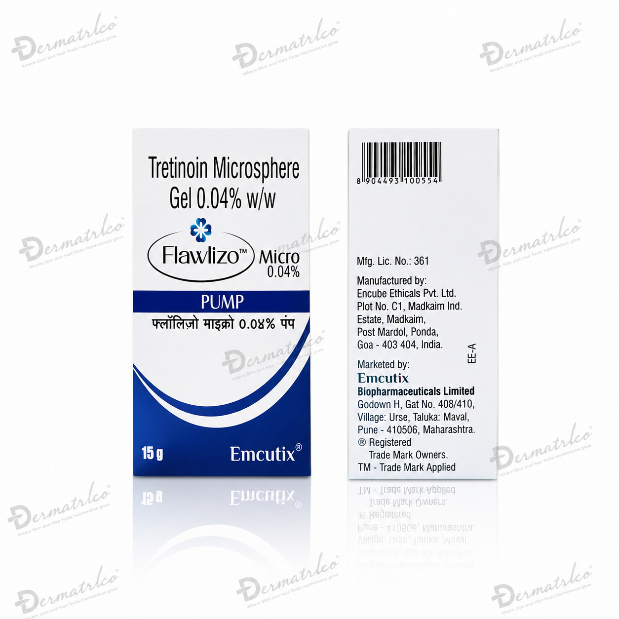 Flawlizo Micro 0.04% Pump Gel