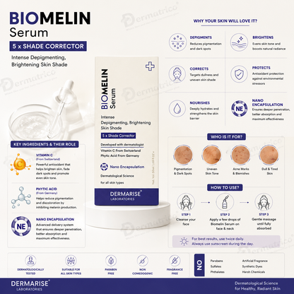 Dermarise Biomelin De-Pigmentation Serum