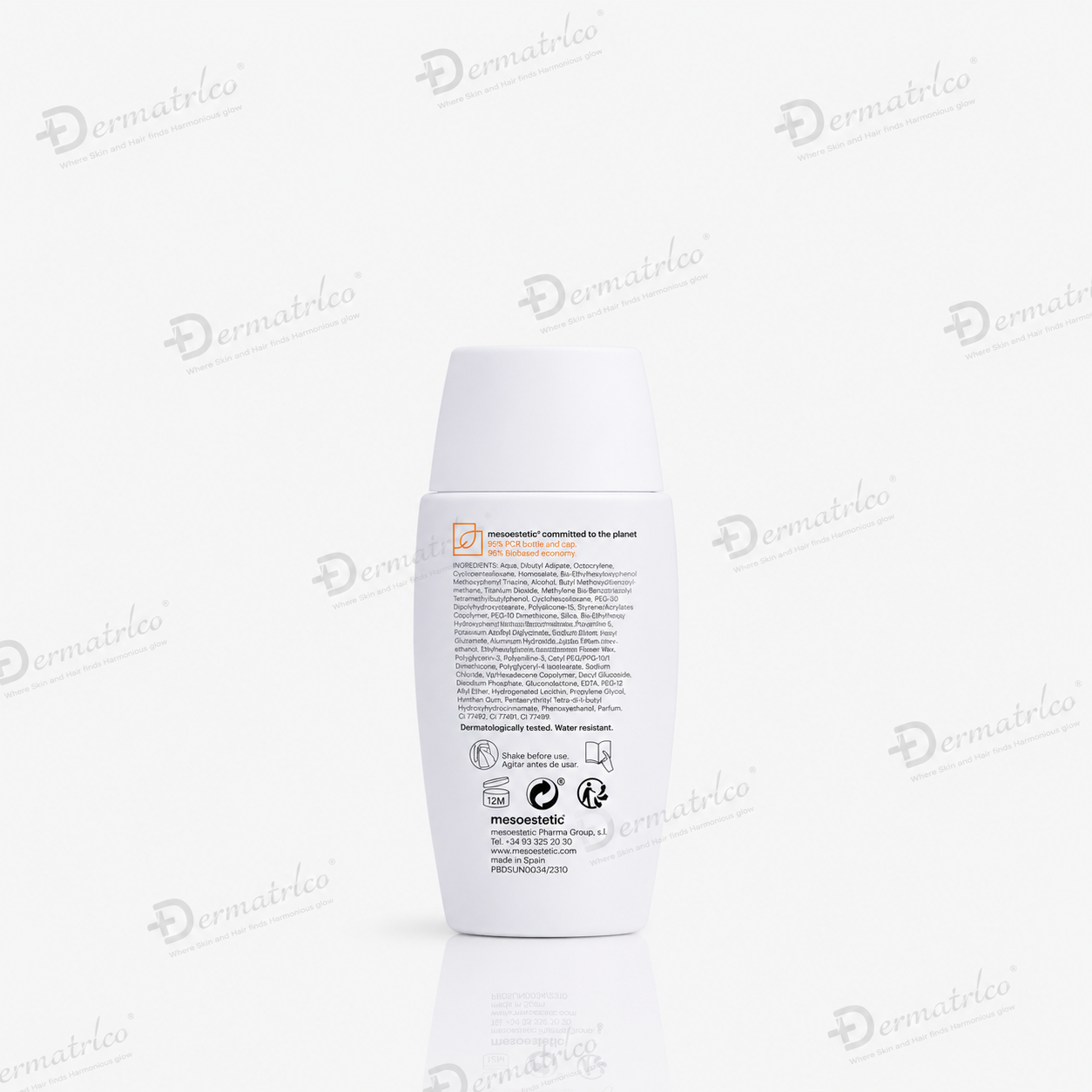 Mesoestetic Mesoprotech Melan 130 Pigment Control Sunscreen SPF 50+ | Tinted Emulsion