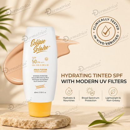 Eclipse Solaire Aqua Fusion Tinted Sunscreen SPF 50 PA+++