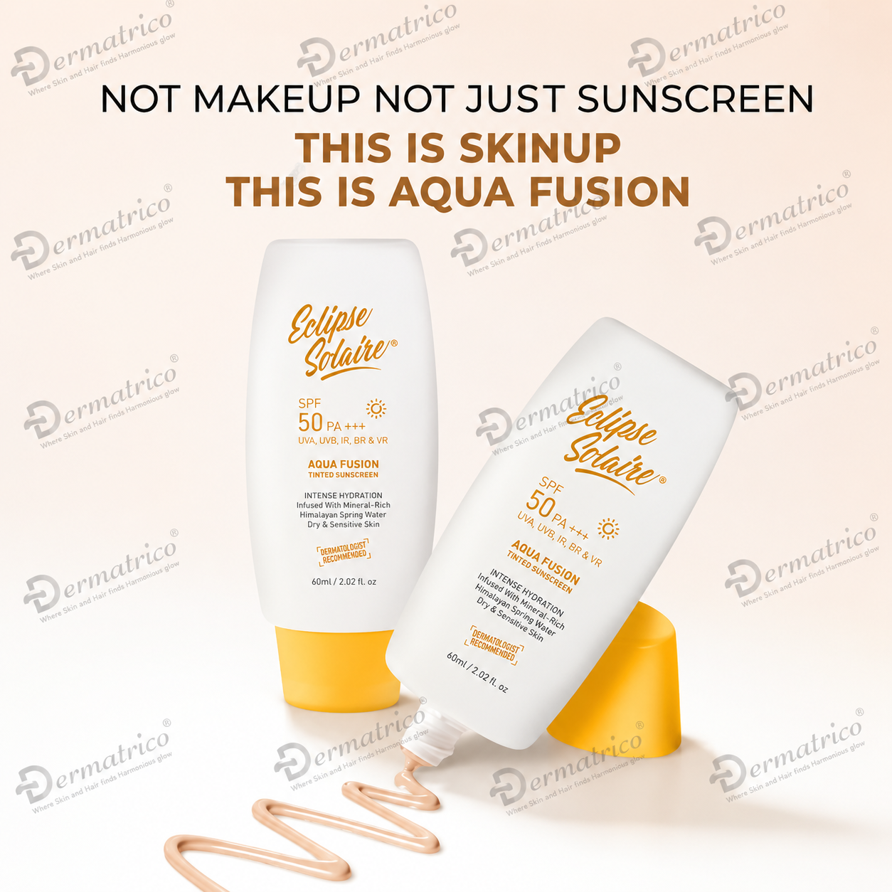 Eclipse Solaire Aqua Fusion Tinted Sunscreen SPF 50 PA+++