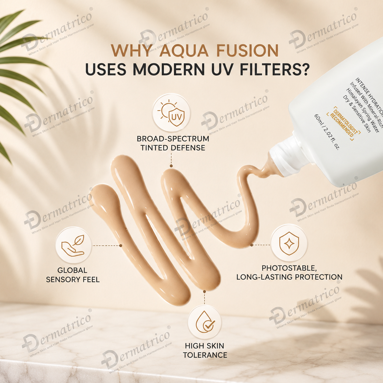 Eclipse Solaire Aqua Fusion Tinted Sunscreen SPF 50 PA+++