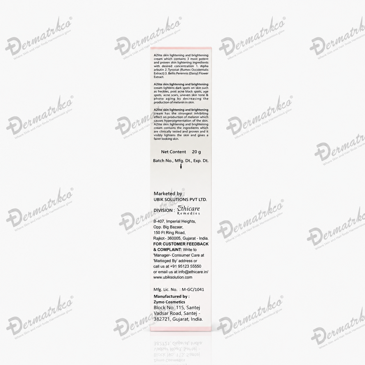 A2 Lite Skin Lightening & Brightening Cream
