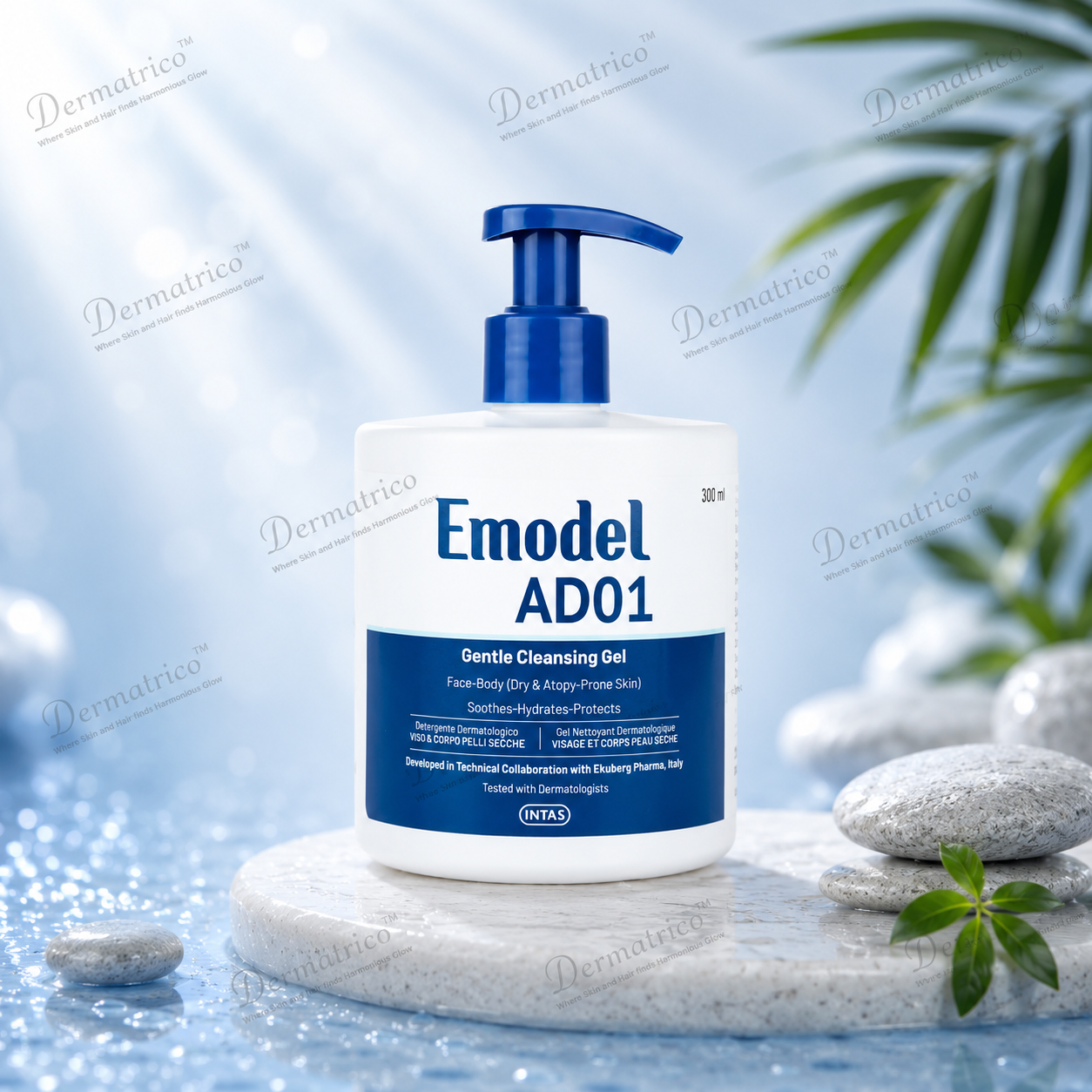 Emodel AD01 Gentle Face & Body Cleansing Gel