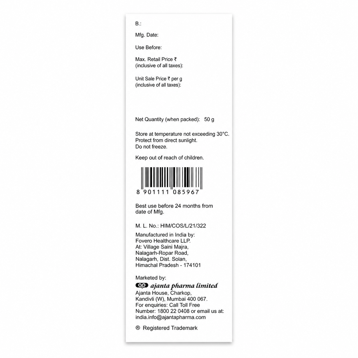 Aquasoft Night Advanced Repair & Rejuvenation Cream