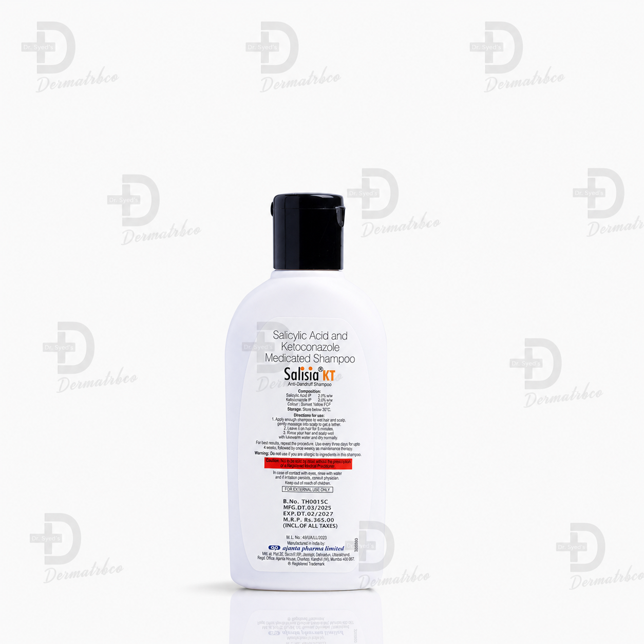 Salisia KT Anti Dandruff Shampoo