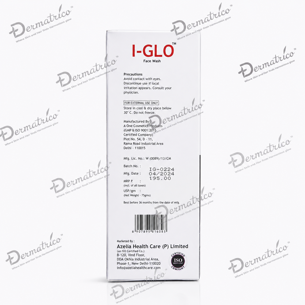 Azelia I-Glo Face Wash