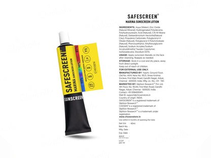 Chosen Safescreen Marina Mineral Sunscreen Lotion SPF 50+ PA++++