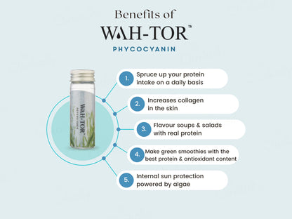 Chosen Wah-Tor Astaxanthin + Pycnogenol + Phycocyanin Plant Collagen Builder Powder Combo Pack