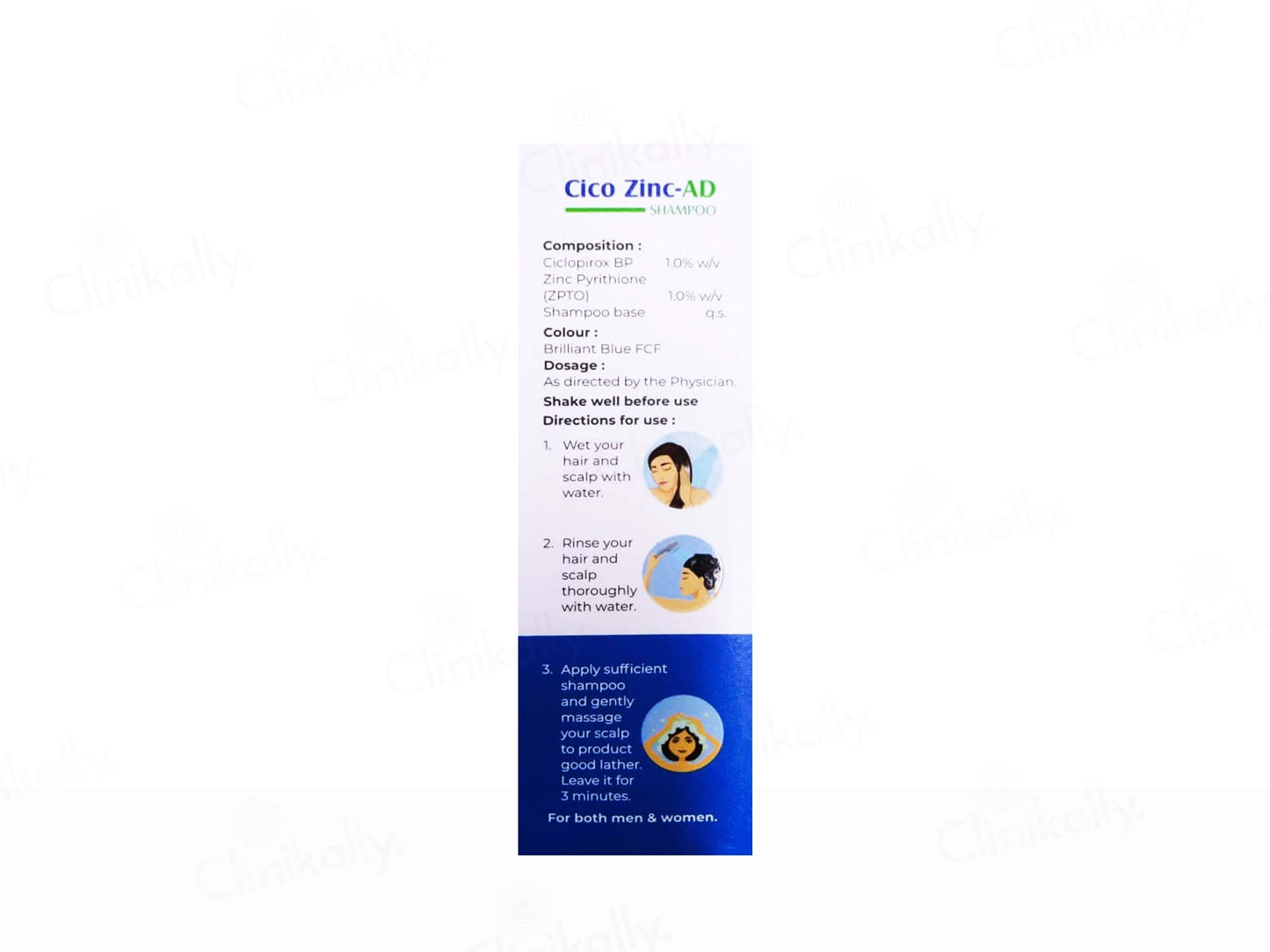 Cico Zinc-AD Anti-Dandruff Shampoo With Conditioner