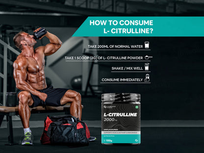 Carbamide Forte L Citrulline 2000mg Powder - Unflavoured