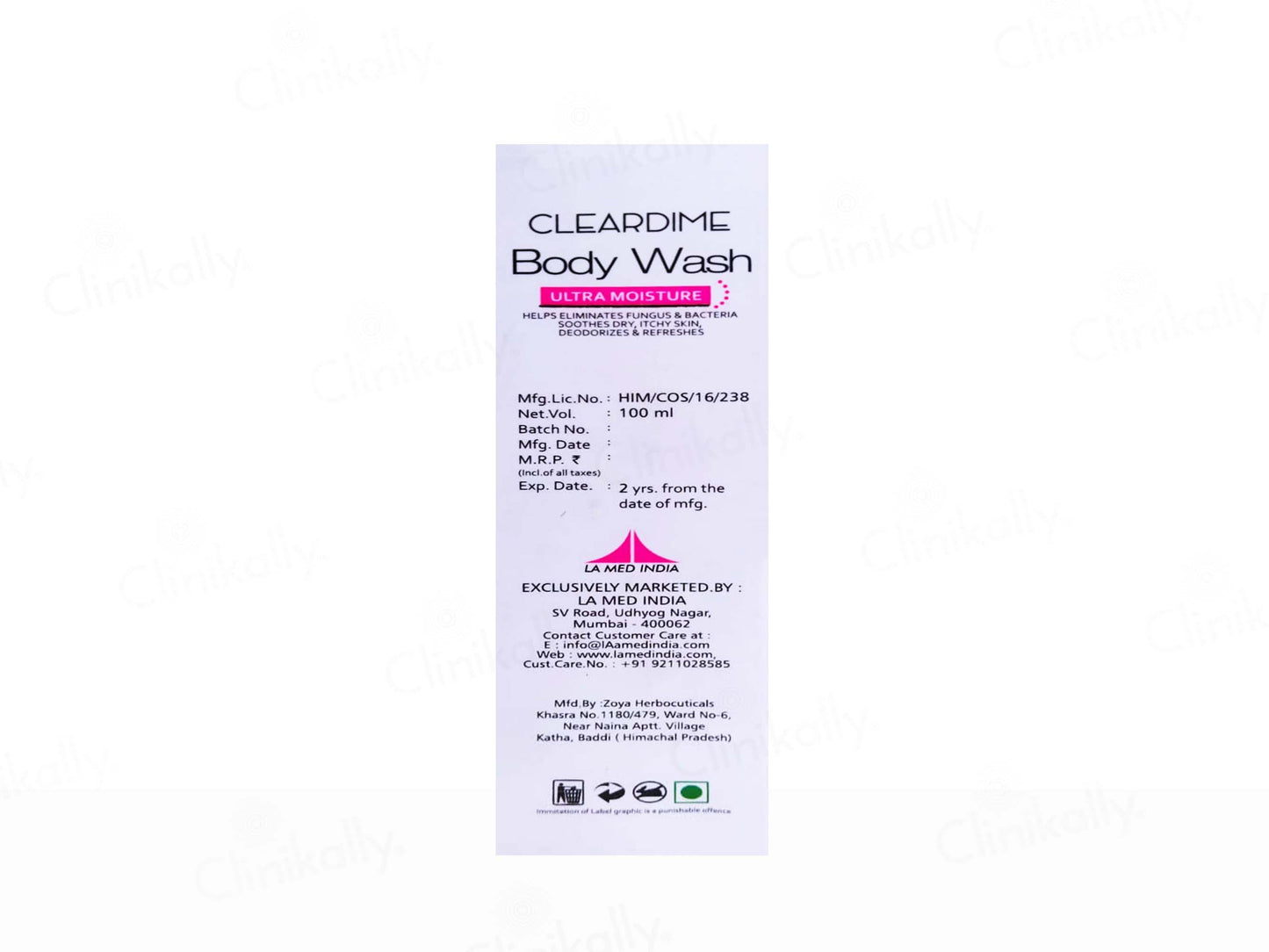 Cleardime Ultra Moisture Antifungal Body Wash
