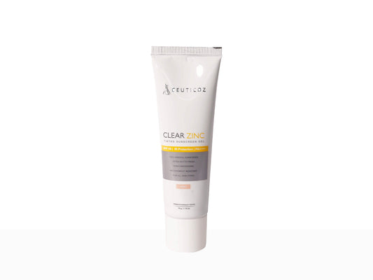 Ceuticoz Clear Zinc Tinted Sunscreen Gel SPF 50