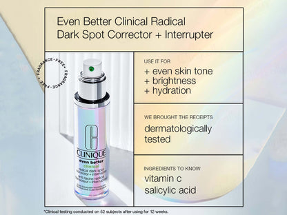 Clinique Even Better Clinical Radical Dark Spot Corrector + Interrupter Serum