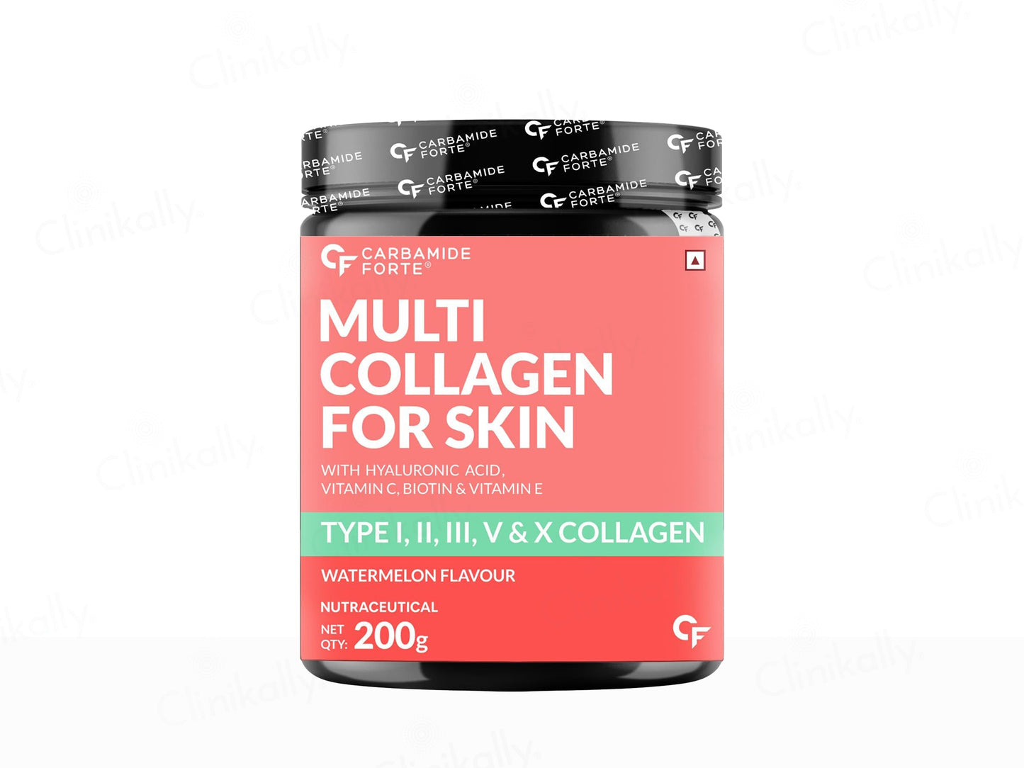 Carbamide Forte Multi Collagen Powder For Skin - Watermelon Flavor
