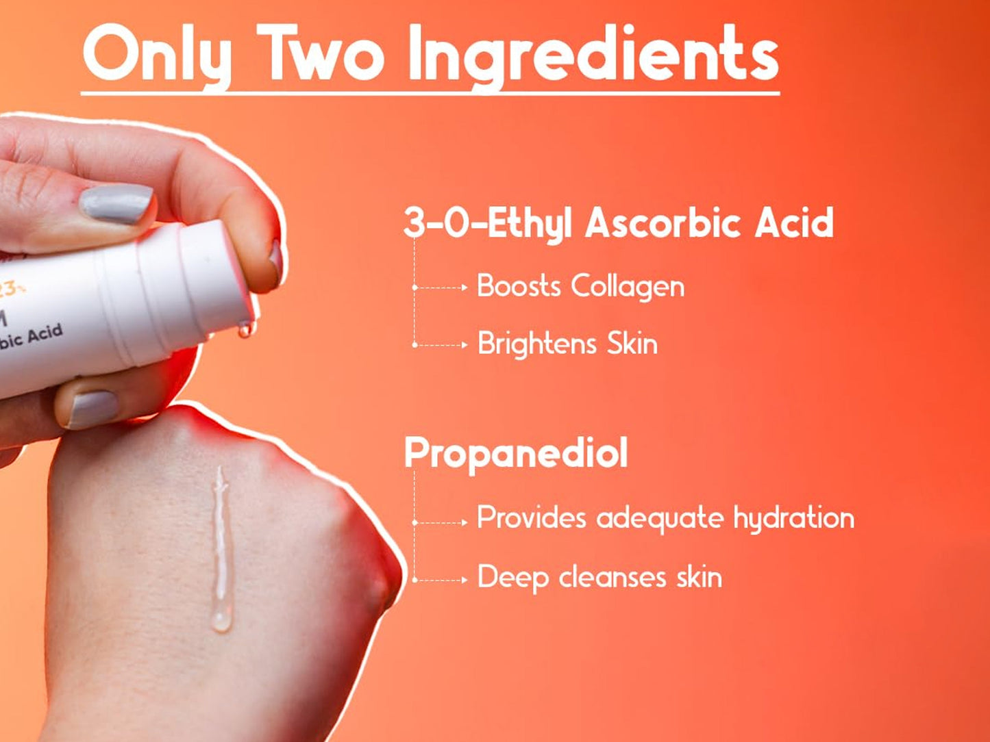 CosIQ Vitamin C-23% Ethylated Ascorbic Acid Face Serum