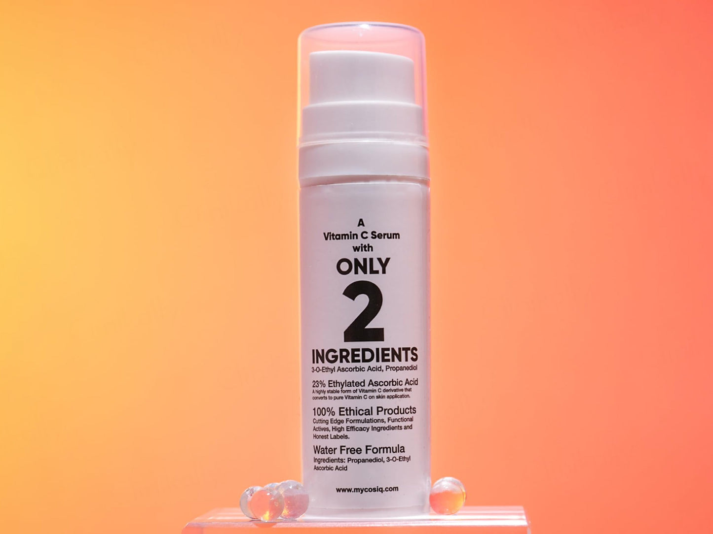 CosIQ Vitamin C-23% Ethylated Ascorbic Acid Face Serum
