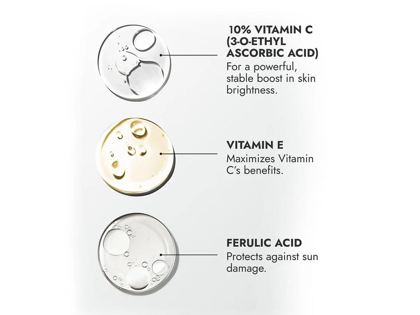 CosIQ Vitamin CEF-10% Ethylated Ascorbic Acid Glow Face Serum