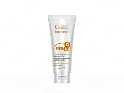 Cosderma Coshield Mattifying Sunscreen SPF 50 PA+++