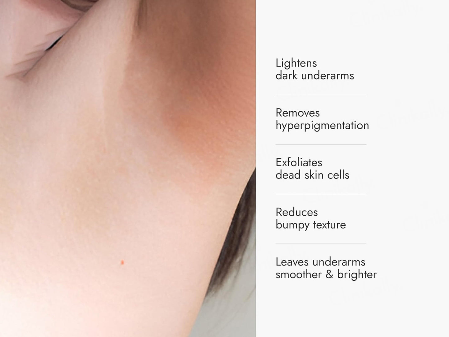 CosiQ Underarm Roll-On Serum With Mandelic Acid