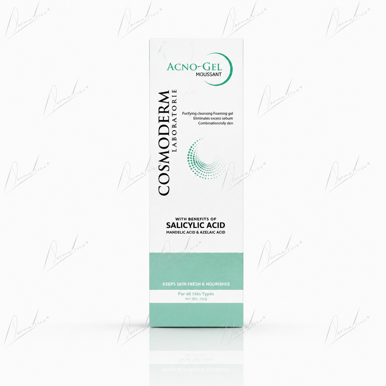 Cosmoderm Acno-Gel Moussant Foaming Face Wash