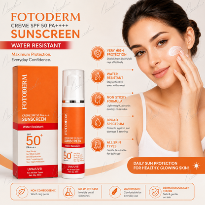 Cosmoderm Fotoderm Creme SPF 50+ PA++++ Sunscreen