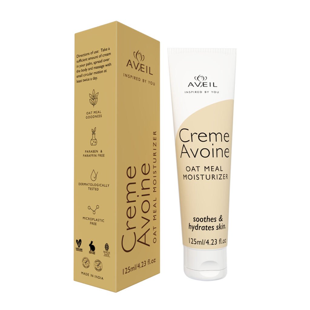 Aveil Creme Avoine Natural moisturiser for indulging -125ml