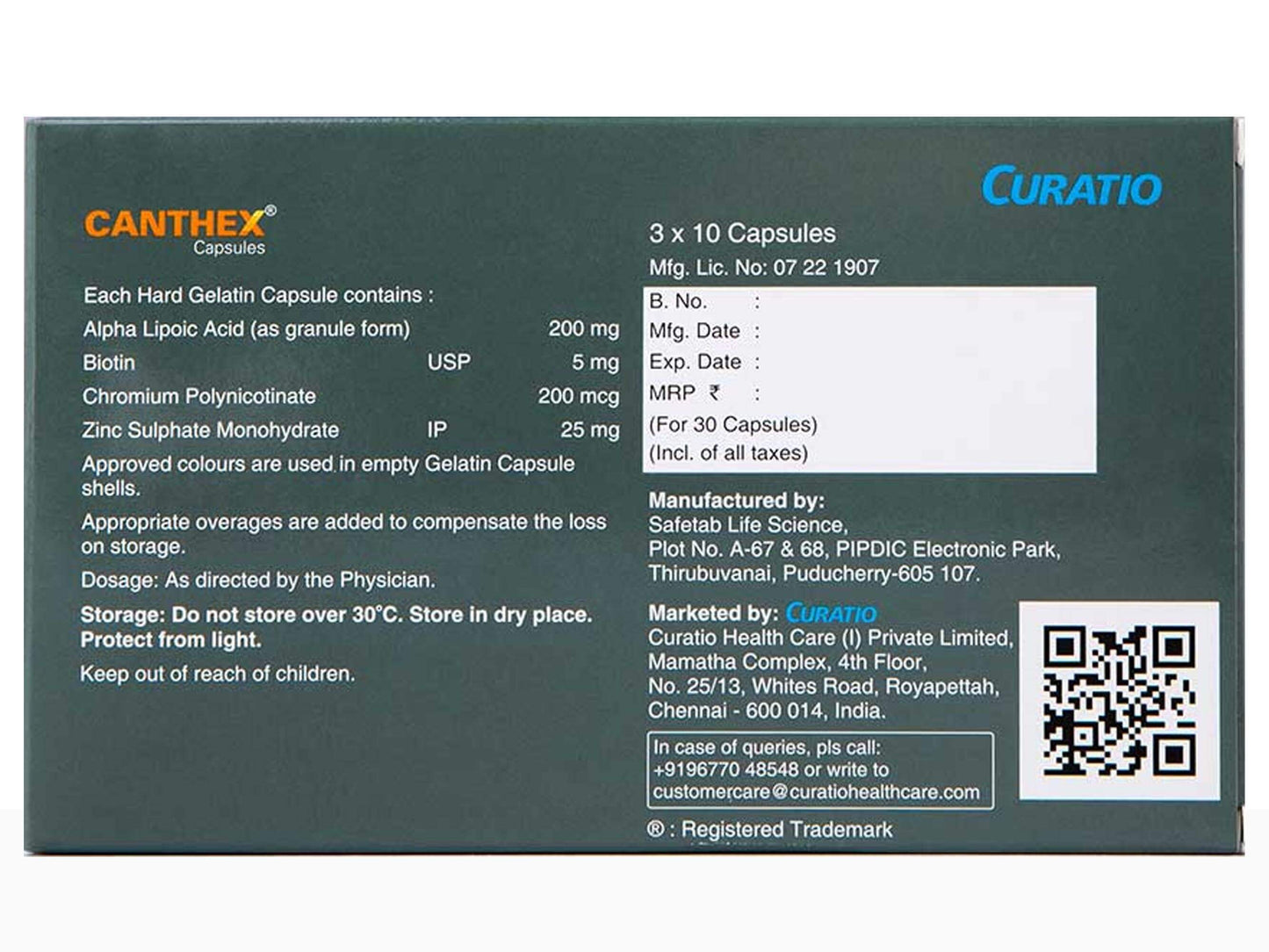 Canthex Capsule