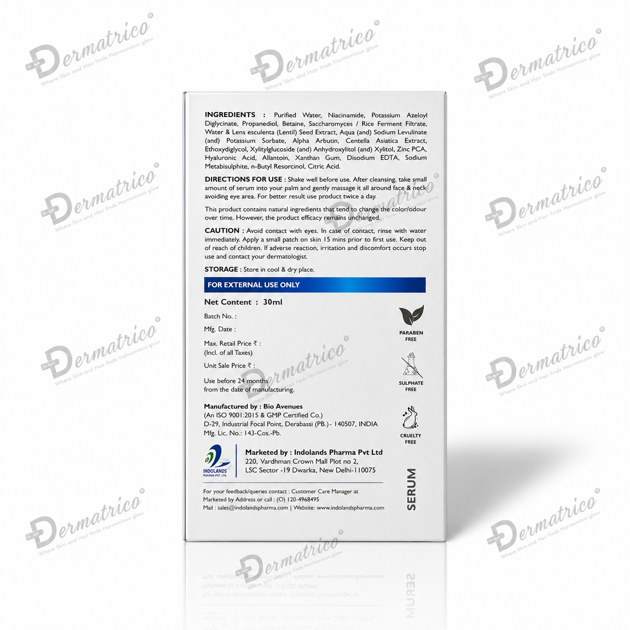 Cutiedge 10% Niacinamide Face Serum