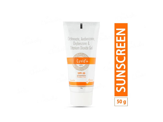 Cuvia Aquagel Sunscreen Gel SPF 30