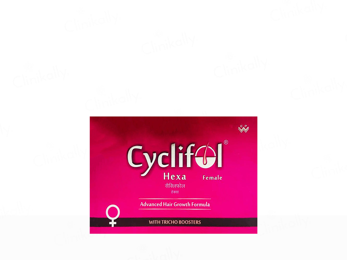 Cyclifol Hexa Female Advanced Cyclical Therapy Hair Growth Formula Kit