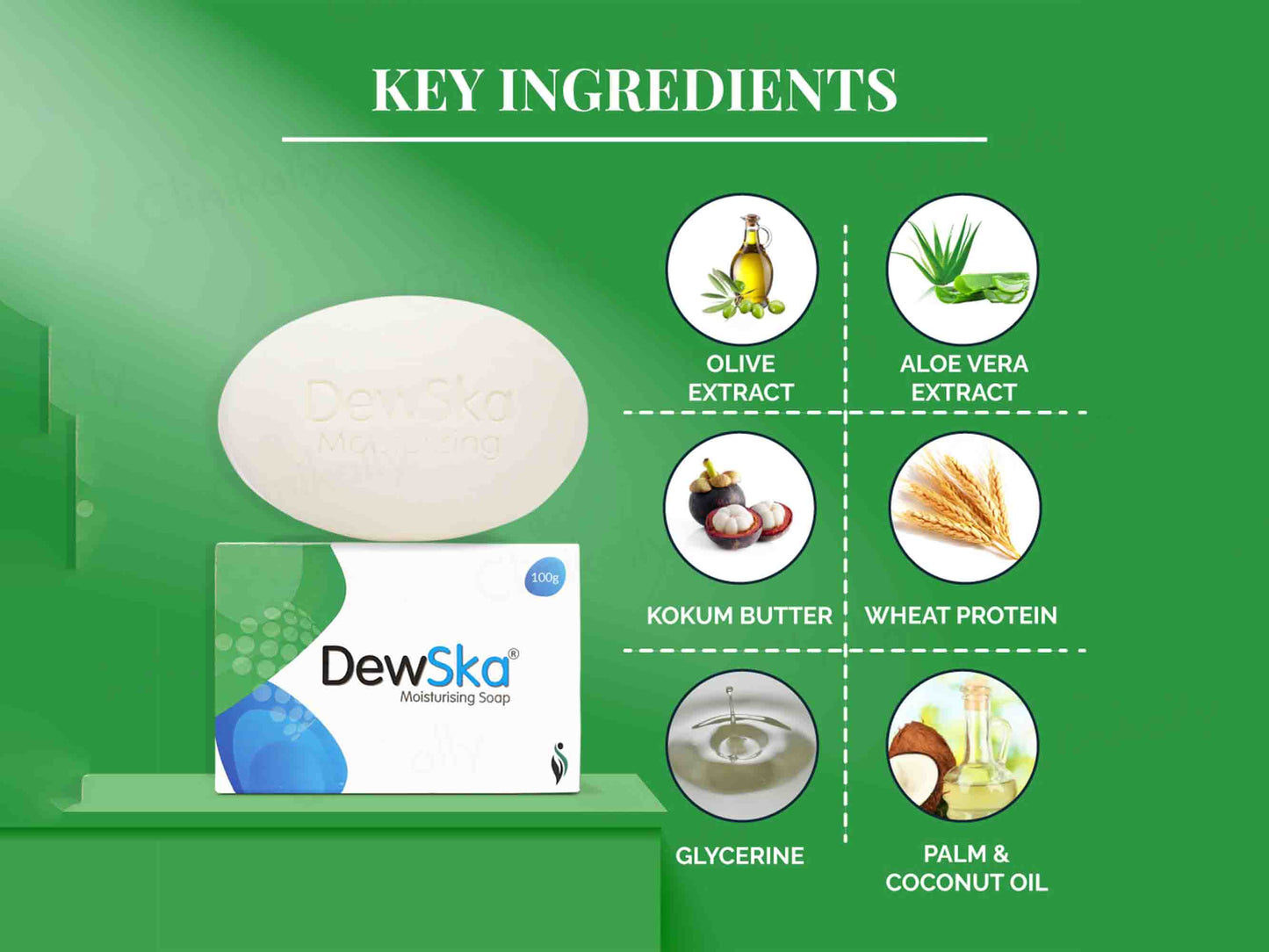 DewSka Moisturising Soap