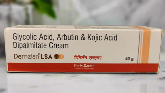 Demelan LSA Cream for Melasma | Dark Spot Reduction Cream | lightens pigmentation