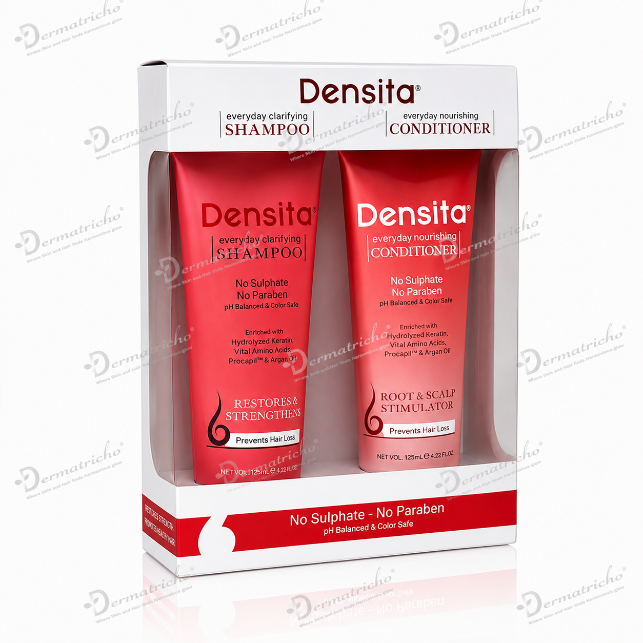 Densita Everyday Clarifying Shampoo & Everyday Nourishing Conditioner (Combo Pack)