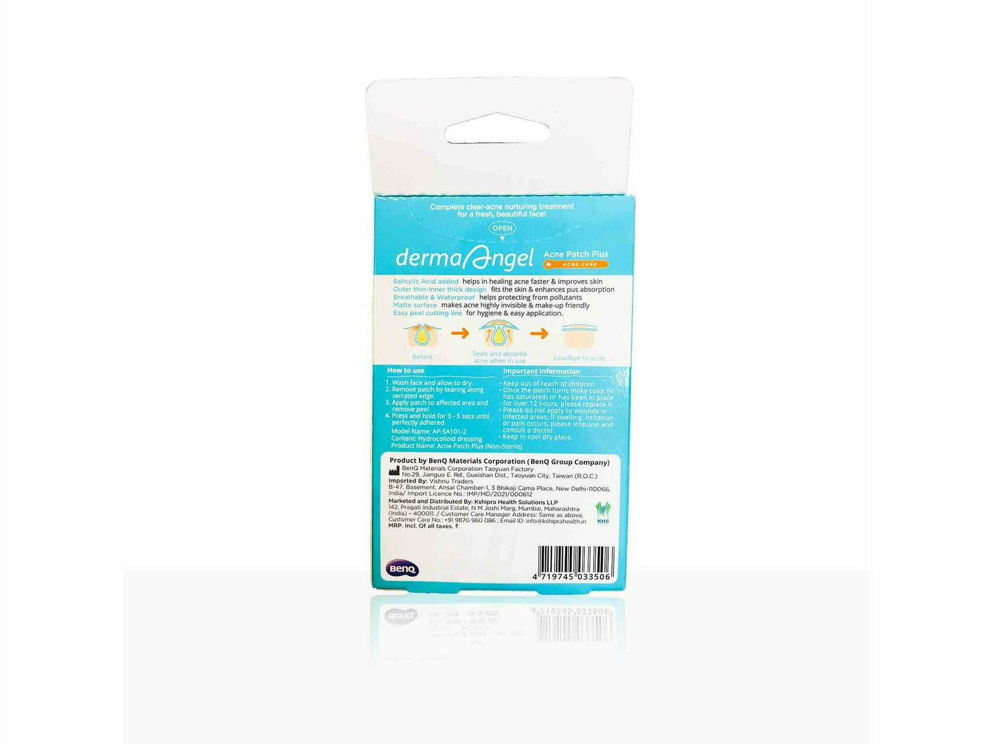 Derma Angel Acne Patch Plus (Day Usage)