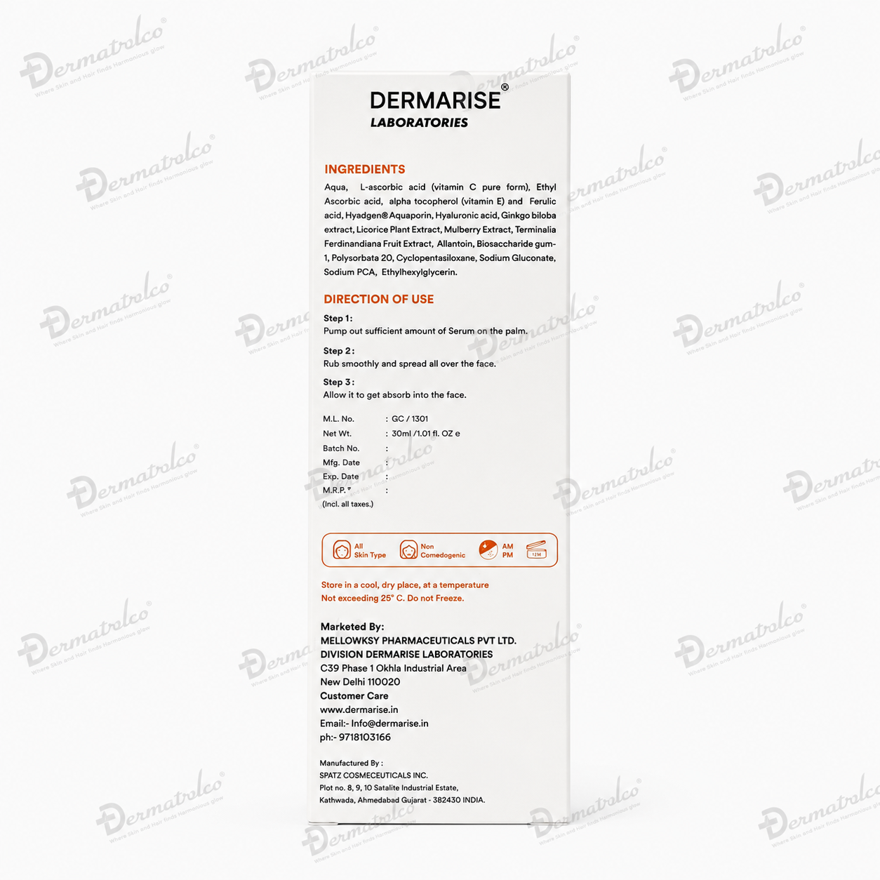 Dermarise Biovit C Skin Renewing Liposomal Serum