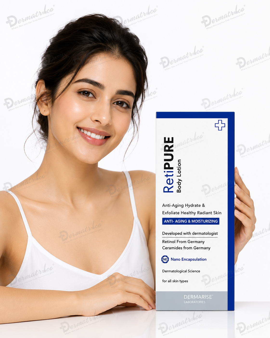 Dermarise Retipure Anti-Aging & Skin Lightening Body Lotion