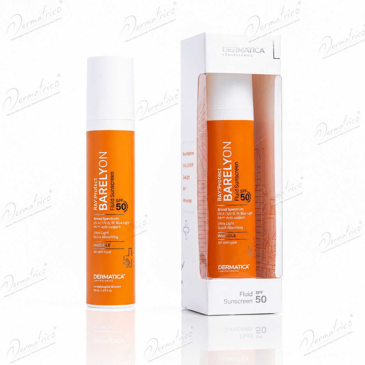Dermatica Ray Protect Barelyon Fluid Sunscreen SPF 50