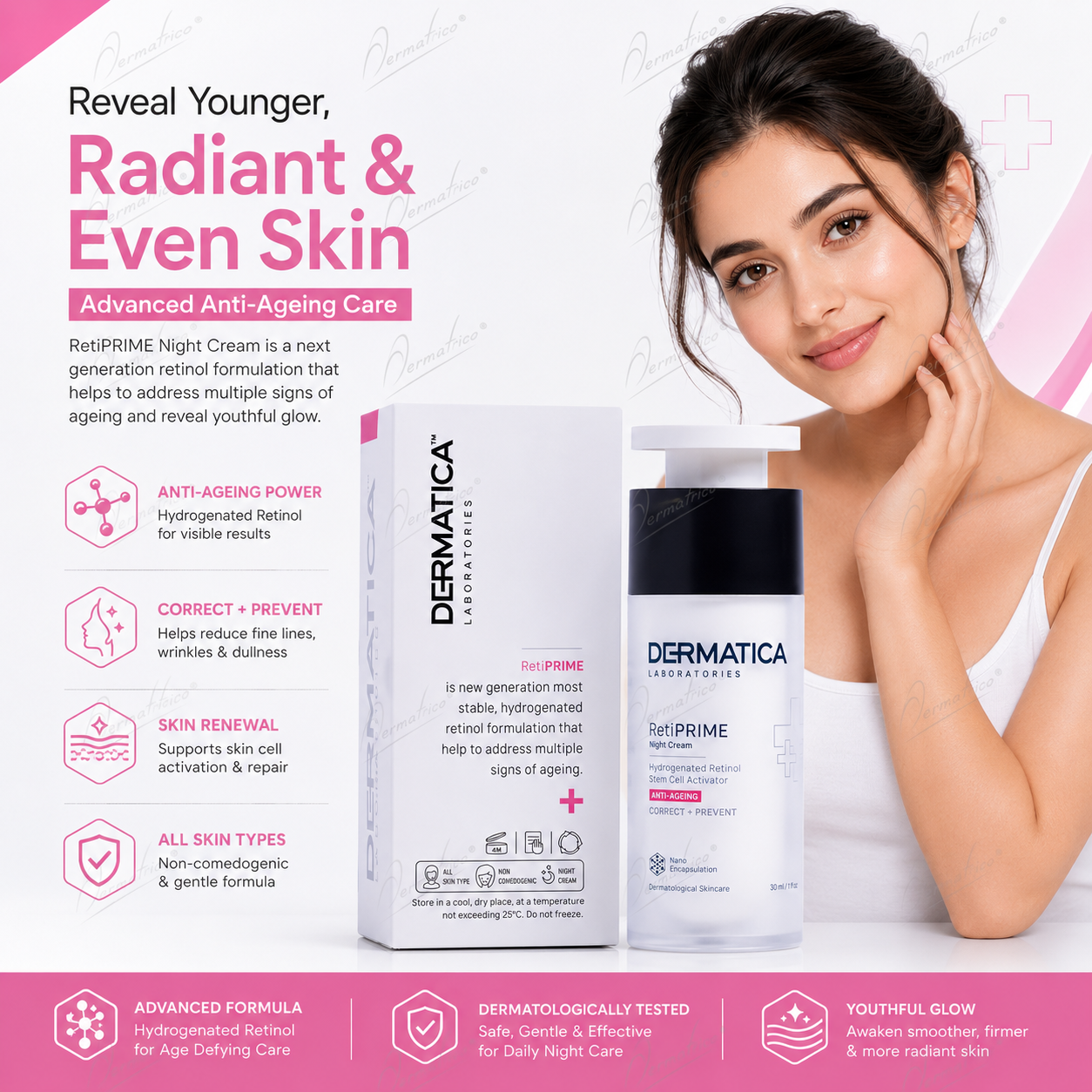 Dermatica RetiPRIME Anti-Ageing Night Cream