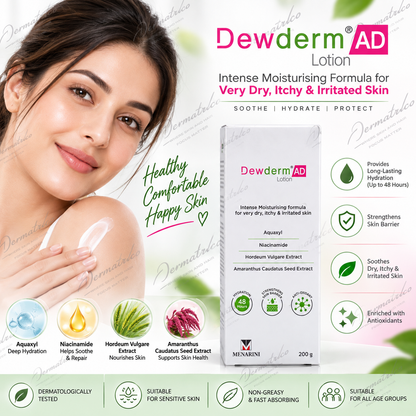 Dewderm AD Anti-Dryness Intense Moisturising Lotion