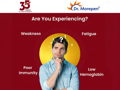 Dr. Morepen Iron & Zinc, L-Methyl Folate, Vitamin C & B12 Tablet