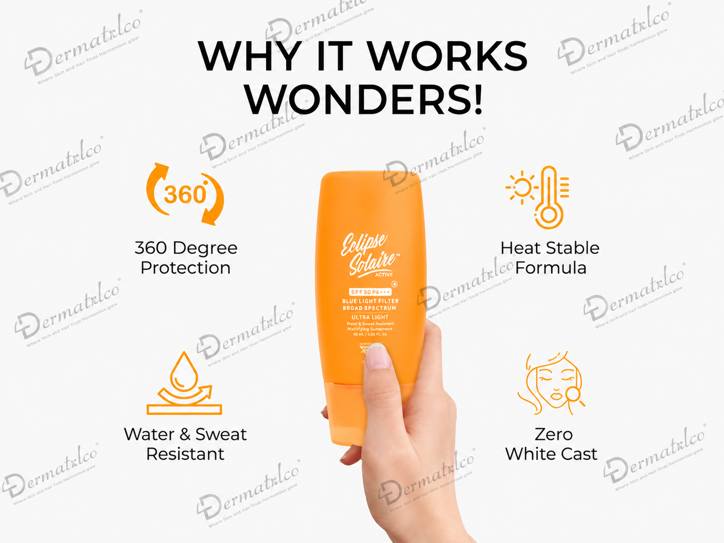Eclipse Solaire Active Ultralight Mattifying Sunscreen SPF 50 PA+++