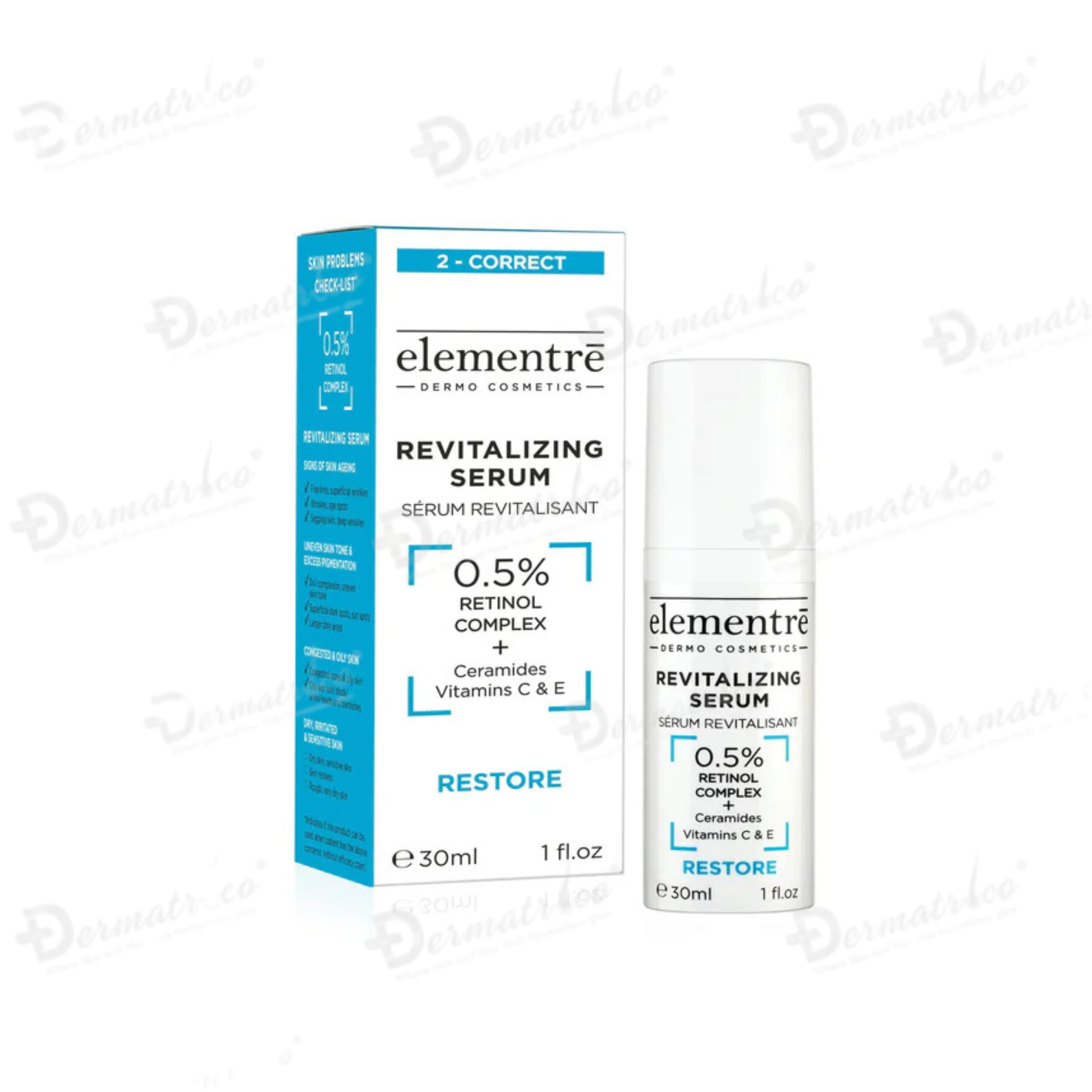 Elementre 0.5% Retinol Complex Restore Revitalizing Serum