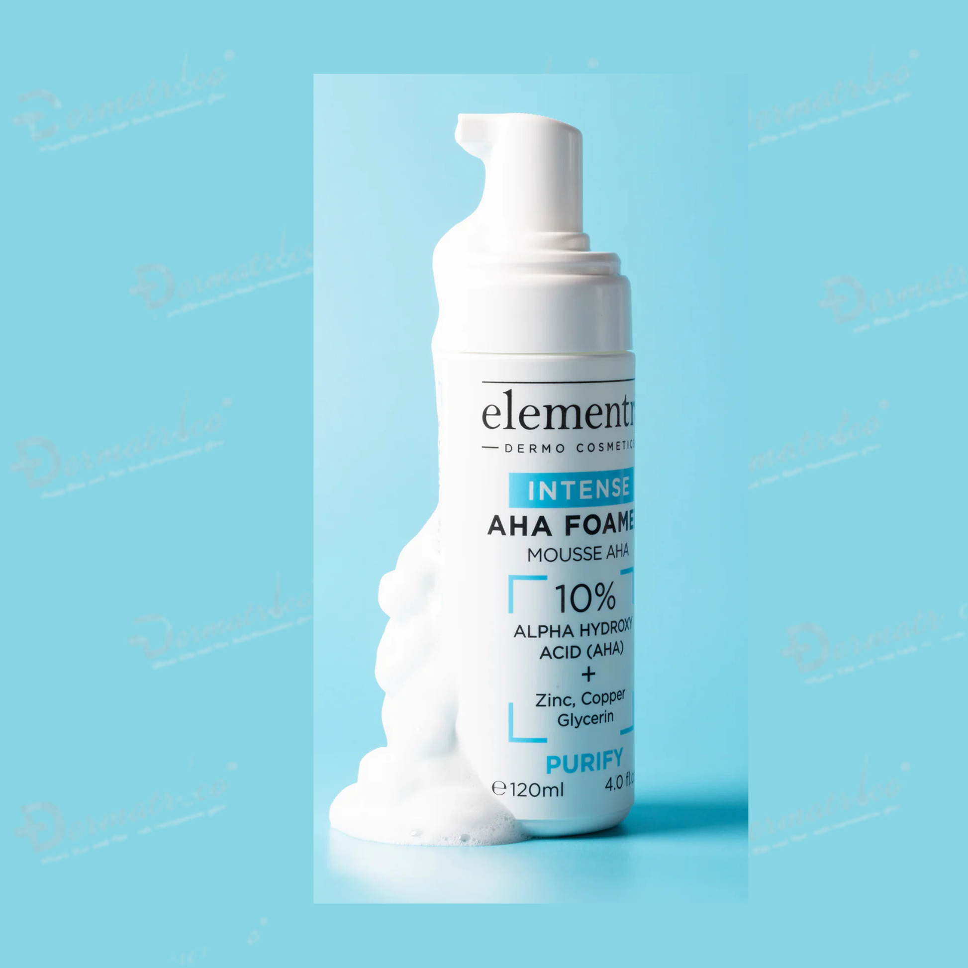 Elementre 10% AHA Foamer Intense Purify Cleanser