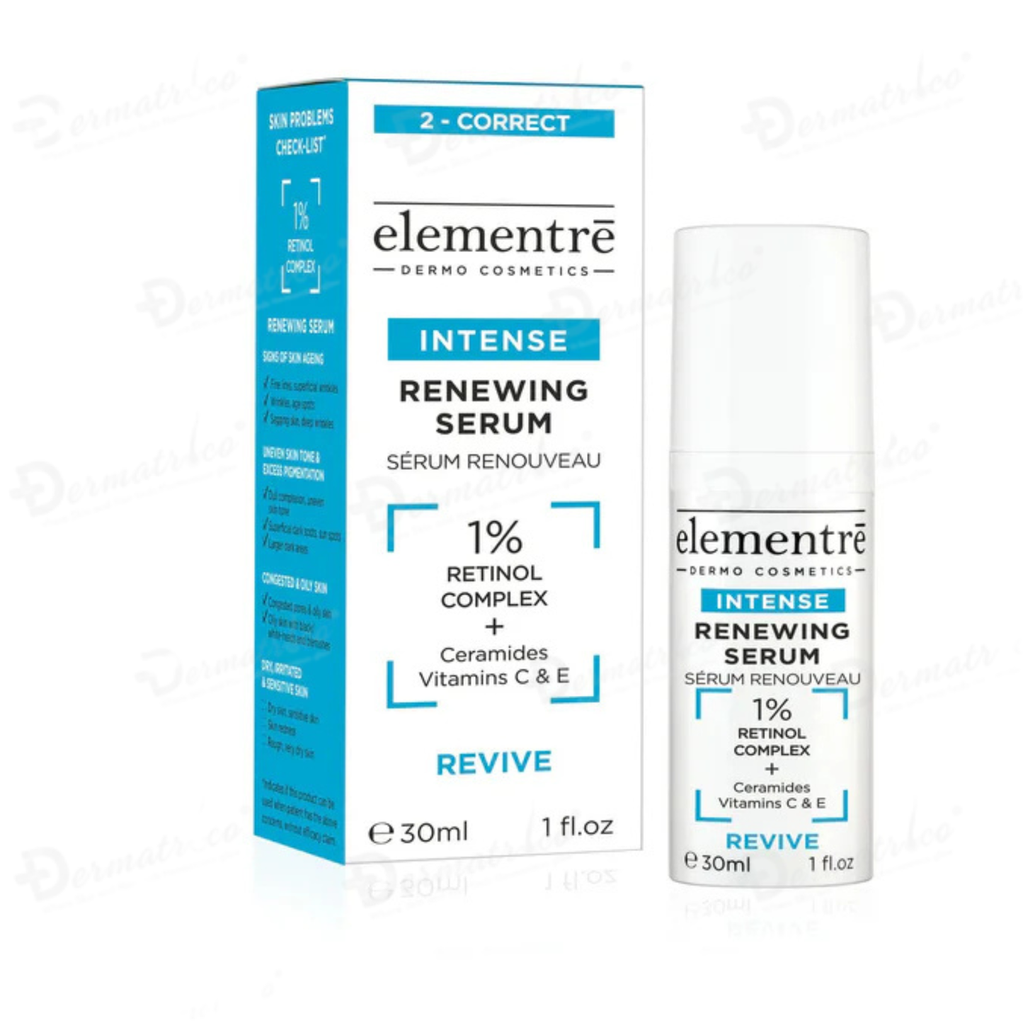 Elementre 1% Retinol Intense Revive Renewing Serum