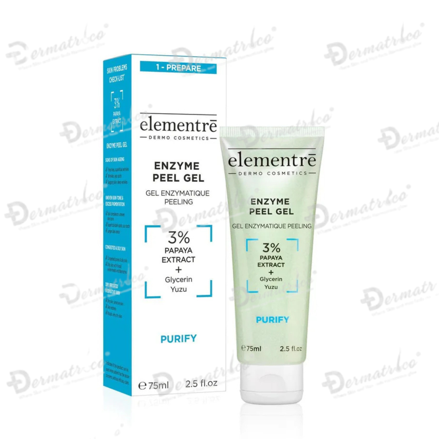 Elementre 3% Papaya Enzyme Purify Peeling Gel