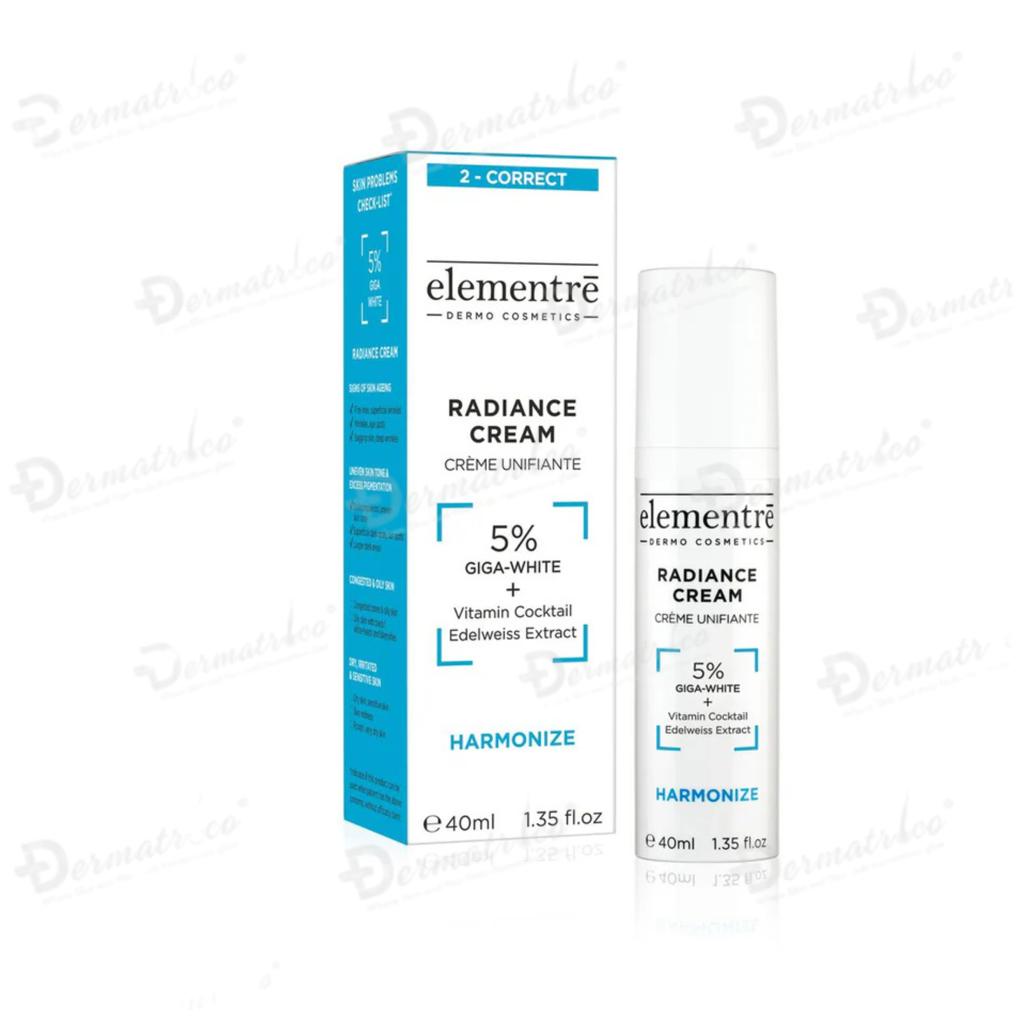 Elementre 5% Giga-White Harmonize Radiance Face Cream