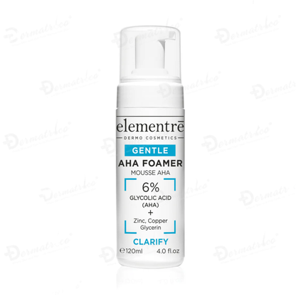 Elementre 6% AHA Foamer Gentle Exfoliating Cleanser