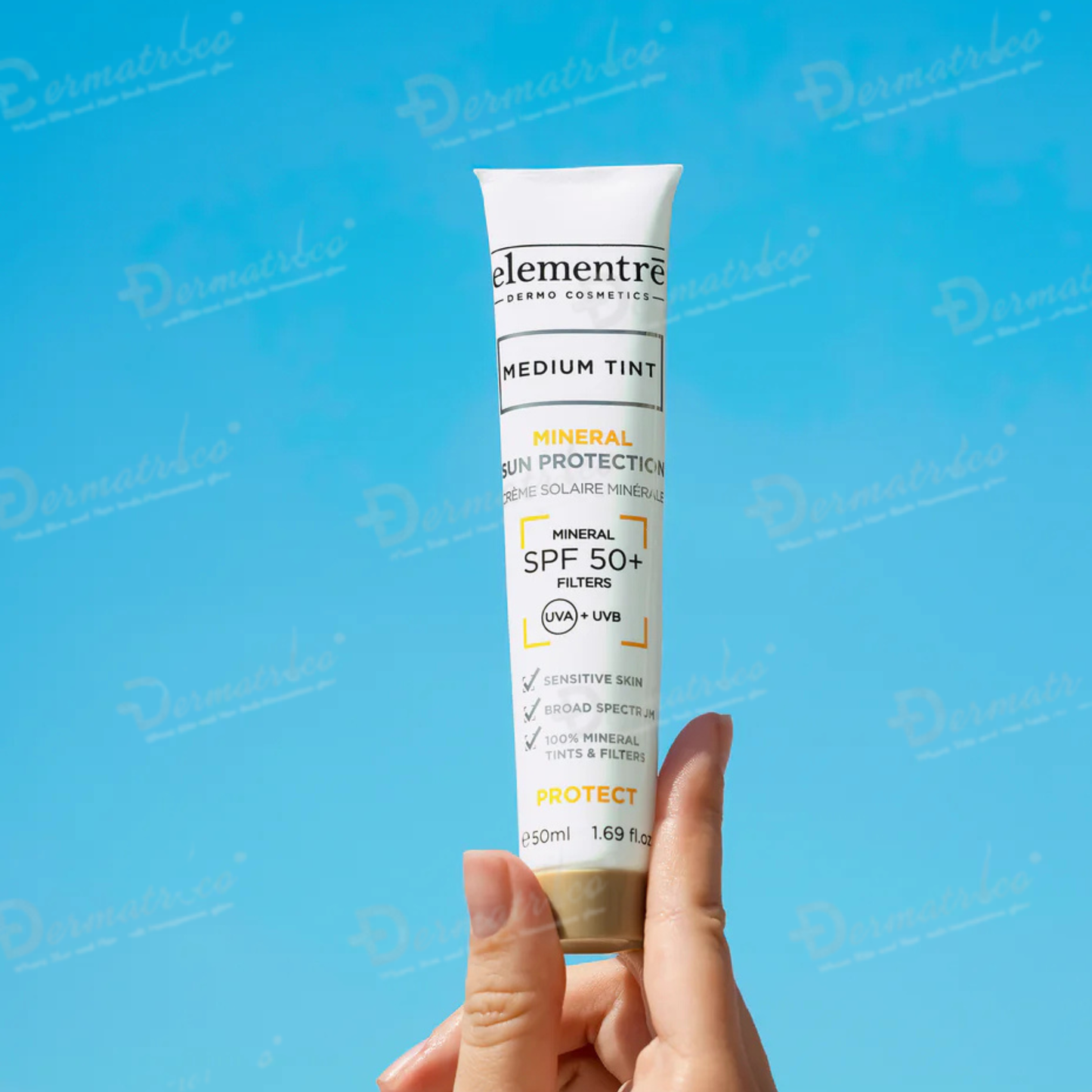 Elementre Mineral Sun Protection Medium Tint SPF 50+ Sunscreen